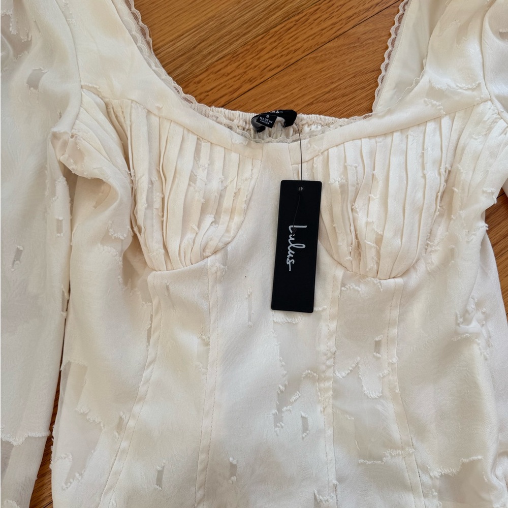 White Long Sleeve Blouse